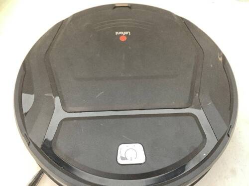 Lefant Robotic Vacuum Cleaner, Powers Up, No Charging Dock, E-Comm Return, Retail $125.00