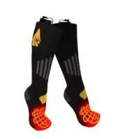 ActionHeat AA Battery-Heated Cotton Socks, L/XL, Powers Up, E-Commerce Return, Retail 39.99