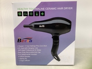 Berta Hair Dryer, Untested, E-Commerce Return