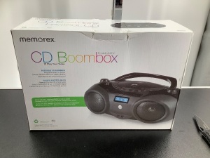 memorex, CD Boom Box, Lot of 2, Appears New 