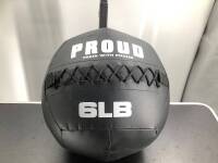 Proud, Train With Proud, 6LB excerise Ball, Appears New