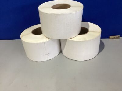 3 Rolls of 6" Shipping Labels