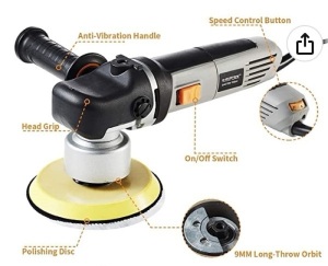 Wisetool Dual Action Polisher, Powers Up, Appears New, Retail 79.99