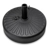 Plastic Patio Umbrella Base Pole Holder, Black