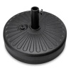 Plastic Patio Umbrella Base Pole Holder, Black