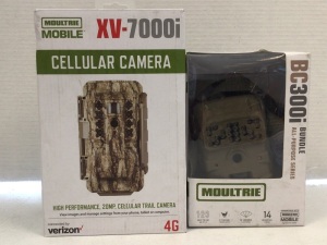 Lot of (2) Moultrie Trail Cameras, Untested, E-Commerce Return