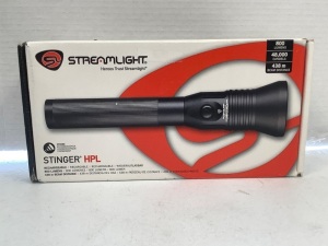 Streamlight Flashlight, Powers Up, E-Commerce Return, Retail 169.99