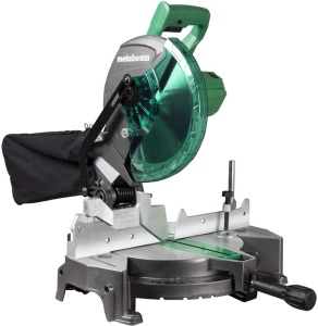 Metabo HPT 10-Inch Compound Miter Saw, Single Bevel, 15-Amp Motor, 0-52° Miter Angle Range, 0-45° Bevel Range, Large Table, 10" 24T TCT Miter Saw Blade. Appears New