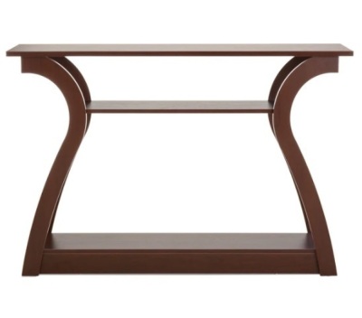 47in 3-Shelf Entryway Display Console Accent Table,APPEARS NEW 