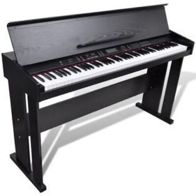 vidaXL Classic Electronic Digital Piano with 88 Keys & Music Stand - Stand is Damaged & Unknown if Complete