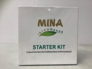 MINA ibrow Henna Starter Kit, New, Retail 99.95