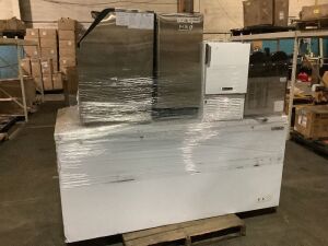 Pallet of Untested Commercial Appliances - For Parts or Repair 