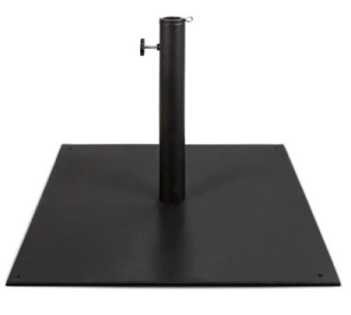 Steel Umbrella Base, Patio Stand w/ Tightening Knob & Anchor Holes - 38.5lb,NEW