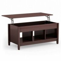 Lift Top Coffee Table With Hidden Storage Compartment-Coffee&nbsp;