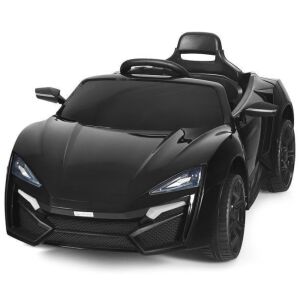 12V Kids Ride On Car 2.4G RC Electric Vehicle w/ Lights MP3 Openable Doors 