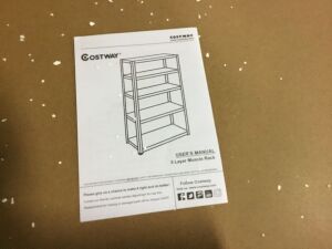 71" Heavy Duty Steel Adjustable 5 Level Storage Shelves