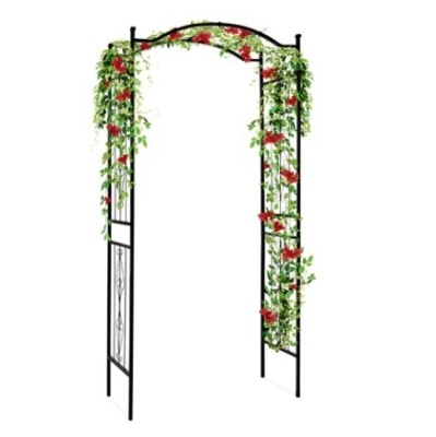 Steel Garden Arch Arbor Trellis, 92in