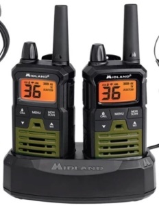 Midland X-TALKER Outfitter 2-Way Radio Pack, Powers Up, E-Commerce Return, Retail 99.99
