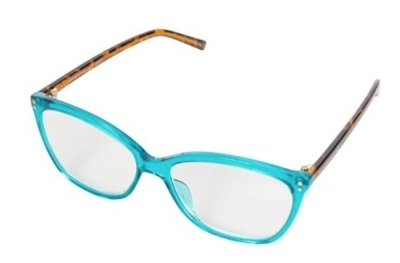 Kate Spade Women's Blue Light Reading Glasses +2.50, Appears New, Retail 68.00