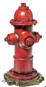 LULIND Small Fire Hydrant Garden Statue, Appears New, Retail 44.89