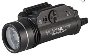 Streamlight TLR-1 HL Tactical Weapon Mount Light, Untested, E-Comm Return, Retail 141.63