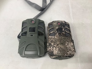 Lot of (2) Trail Cameras, Untesetd, E-Commerce Return