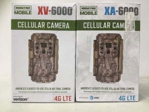 Lot of (2) Moultrie Trail Cameras, Untested, E-Commerce Return, Retail 99.99ea