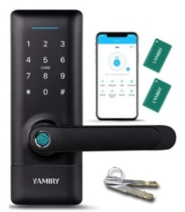 Yamiry Fingerprint Door Lock, Untested, E-Commerce Return, Retail 199.99