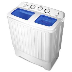 Portable Mini Compact Twin Tub Washing Machine Spin Dryer