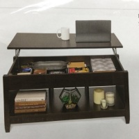 Multifunctional Lift Top Coffee Table w/ Hidden Storage, 3 Cubbies,NEW&nbsp;