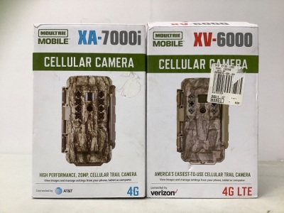 Lot of (2) Moultrie Trail Cams, E-Commerce Return, Untested, Retail - $439.90