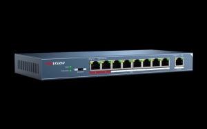 Hikvision 8-Port 100 Mbps Unmanaged PoE Switch. NEW