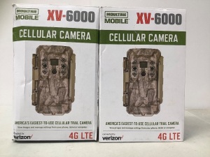 Lot of (2) Moultrie Trail Cameras, Untested, E-Commerce Return, Retail 239.98