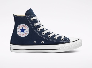 Converse All Star Hi, Navy, Mens Size 7, Womens Size 9, Retail - $55.00