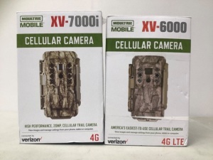 Lot of (2) Moultrie Trail Cameras, Untested, E-Commerce Return, Retail 299.98