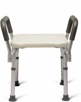 Guardian Bath Bench Shower Seat with Arms, Great for Bathtubs - Appears New