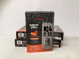 Lot of (5) Wildgame Insite Cellular Trail Cameras, E-Commerce Return, Untested, Retail - $799.95