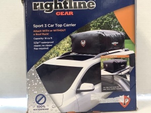 Rightline Gear Sport 3 Car Top Carrier, Appears New, Retail 129.95