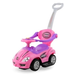 3-in-1 Kids Push Car w/ Handle and Horn, Appears New