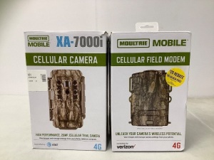 Lot of (2) Molutrie Cellular Trail Cam, E-Commerce Return, Untested, Retail - $299.98