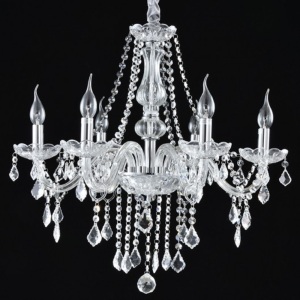 Elegant Crystal Chandelier Ceiling Light EP24665US 