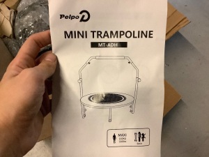 Pelpo Mini Trampoline MT-ADM, Ecommerce Return/Box Damaged