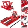 BIG RED T64017 Torin Hydraulic Powersports Lift Jack (Motorcycle, ATV, UTV, Snowmobile): 3/4 Ton (1,500 lb) Capacity, Red. Appears New