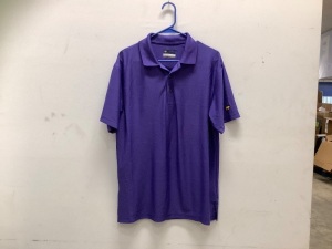 Jack Nicklaus Mens Golf Polo, Size M, Purple, Appears New