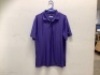 Jack Nicklaus Mens Golf Polo, Size M, Purple, Appears New