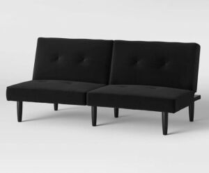 Black Futon Sofa 