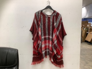 Quagga Womens Poncho, Appears New