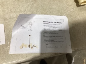 MODO Ligting Fixture, Unknown if Complete.