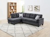 2 Piece Upholstered Sectional Sofa. NEW