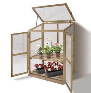 Portable Wooden Greenhouse 